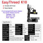 EasyThreed 3D Printer - view 3