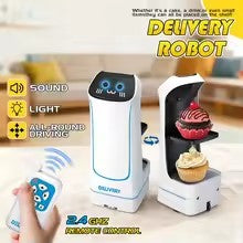 Food Delivery Robot with Detachable Tray - view 3