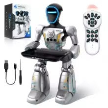 AI Delivery Robot with Tray - view 7